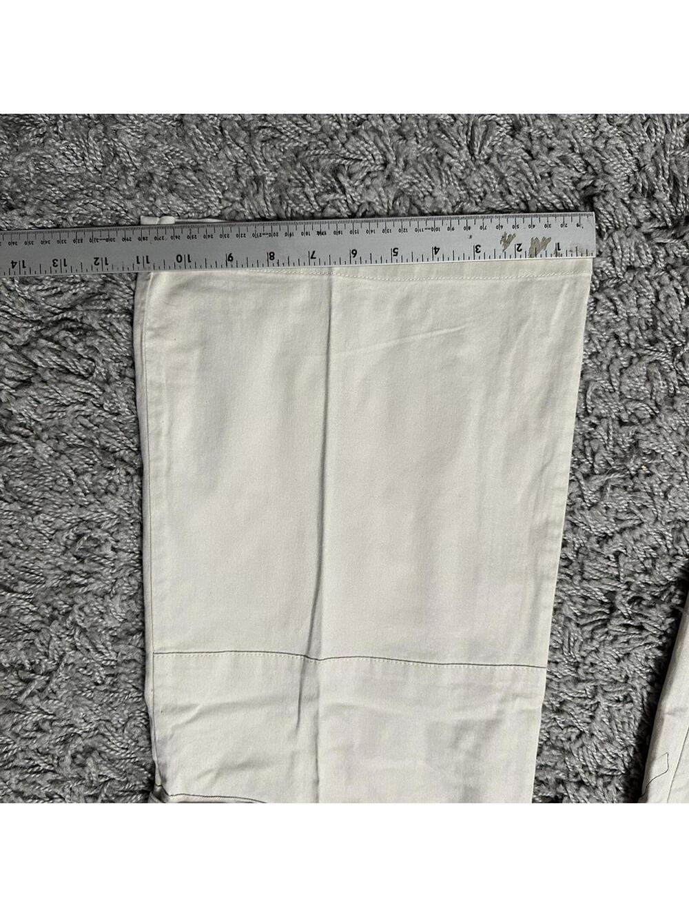 Y2K Baggy Cargo Moda International Baggy Flare Cargo Pants Size 12 NWT - Picture 7 of 7